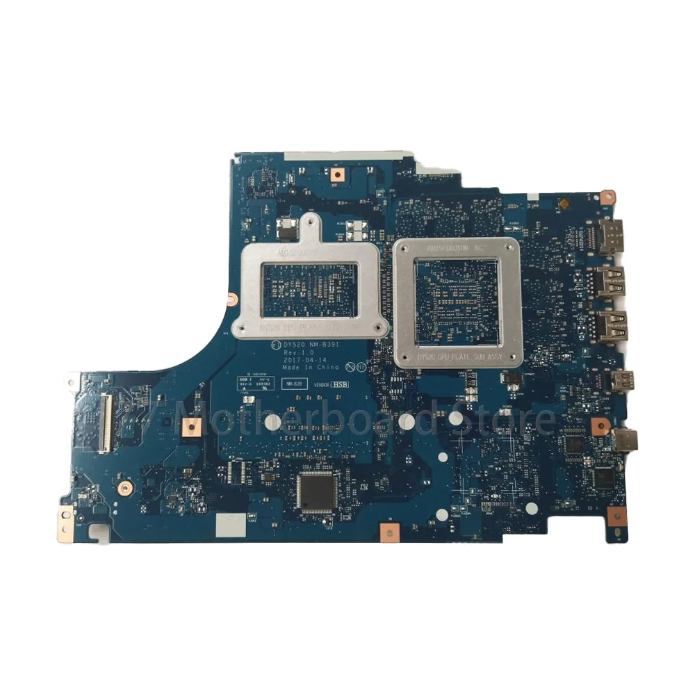 Laptop Motherboard For Lenovo Legion Y520-15IKBM NM-B391 With CPU  I7 7700HQ I5 7300HQ GPU GTX1060 FRU 5B20P24353 5B20P24389