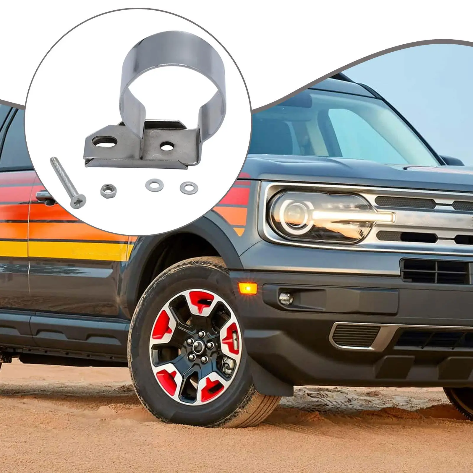 Ignition Coil Bracket Accessory Direct Replace Attachment Easy to Install High Performance Compatible Sturdy for F150