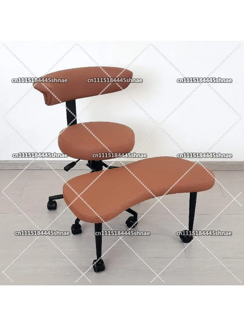 Ergonomic Cross Legged Lazy Computer Chair with Armrests for Squat Yoga Meditation