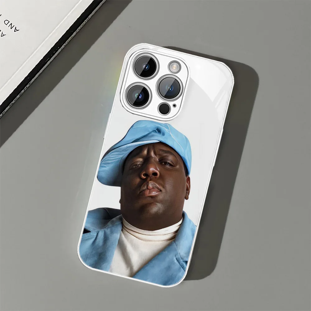 Notorious Big Phone Cases Fashion New Cover Reflective Cellphones For Apple Iphone Hard Protective Cover Accessories Mobile