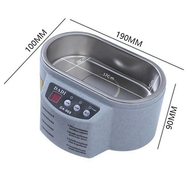 30W50W Ultrasonic Cleaner Watches Cleaners Denture Care Jewelry Glasses Cleaning Machine