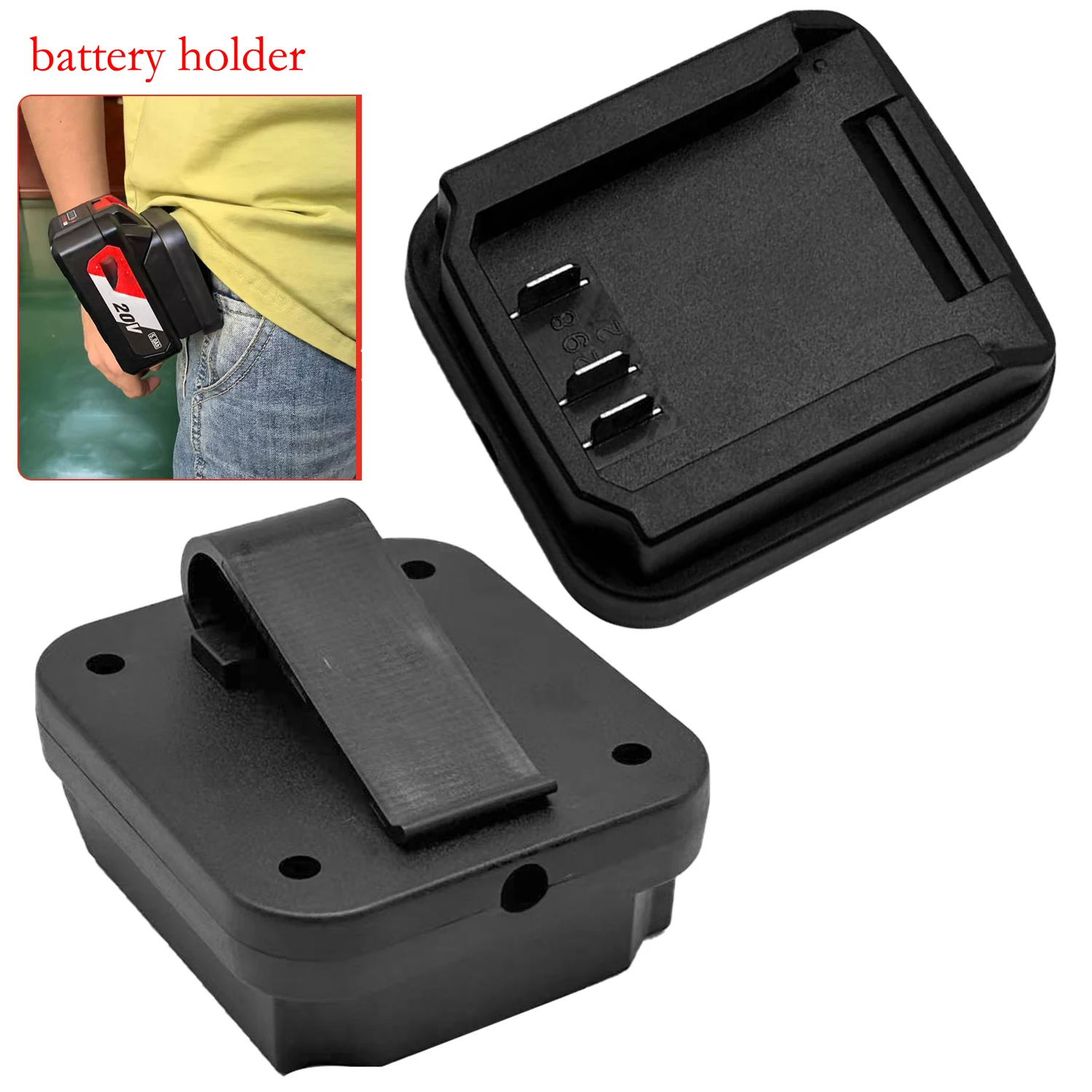 

1pcs Battery Adapter Converter For Dongcheng 298 Battery With High Current Resistance 92x60mm Converters For Car Starting Boost