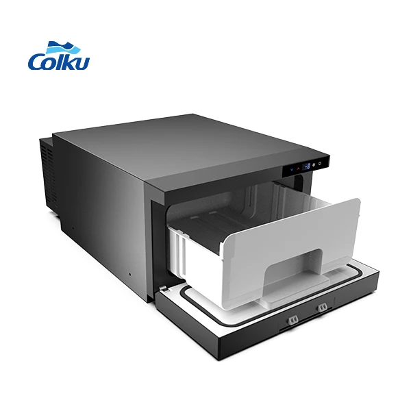 

Good Quality 12V Refrigerator RV Freezer 28L Drawer Built in Car Fridge With Removable Compressor