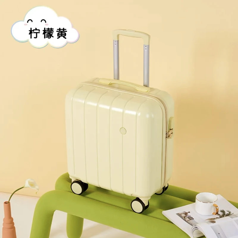 Imagem -03 - Rolling Bagagem Trolley Case para Homens e Mulheres Bolsa de Viagem Rolling Box Mala Sólida Nova Moda Quente 18 20 Polegada