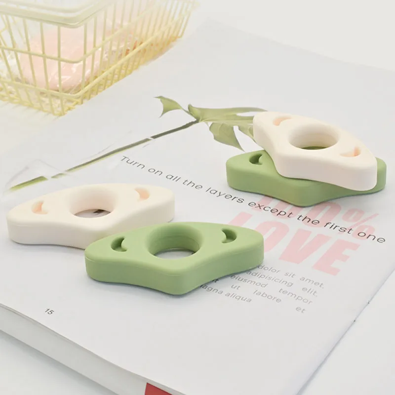 1 حامل كتب إبهام من السيليكون، ملحق قراءة مرن للكتب والمجلات، مستلزمات مكتبية يومية متينة