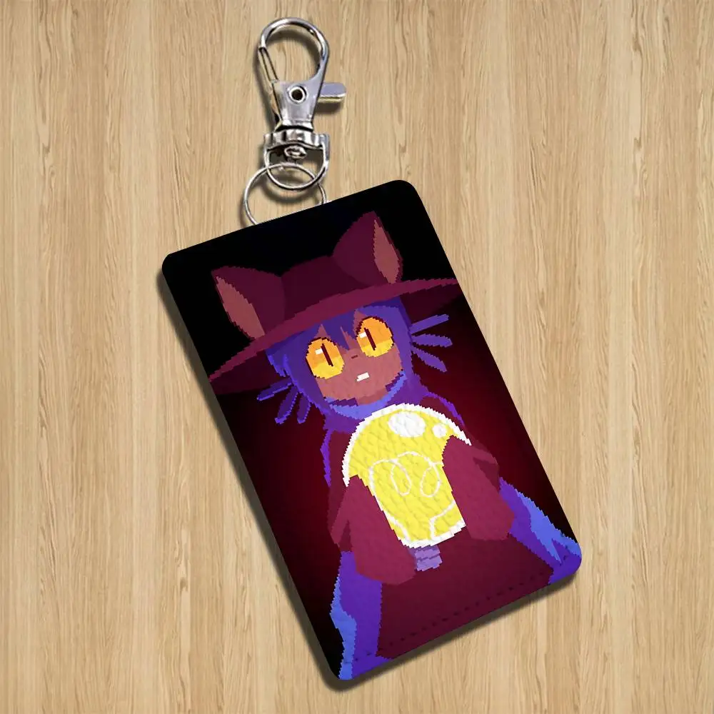 cute Niko game OneShot Holder For Bank Business Work Card Holder Student Card Case Bus Card