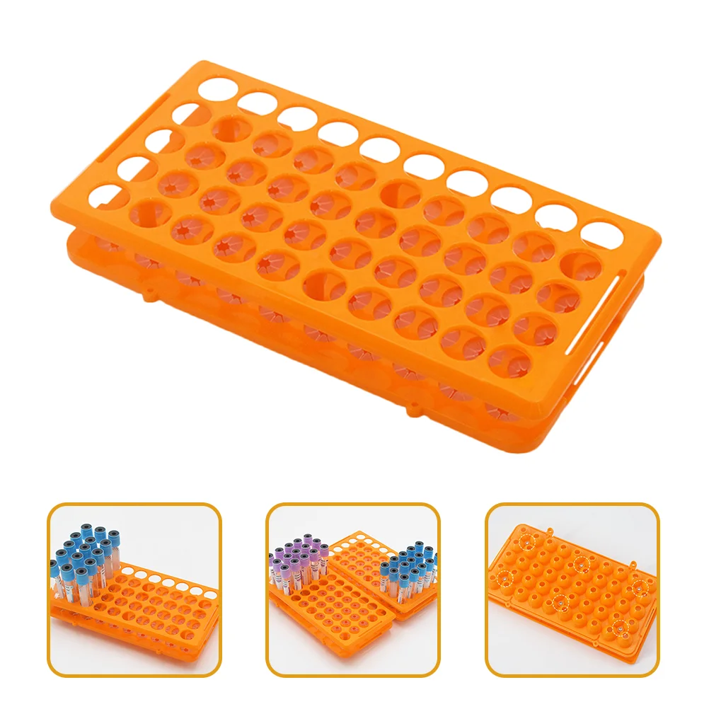 

Test Tube Rack Sampling Storage Plastic Organizer Stand for Holder Blood Collection Centrifuge Chemistry