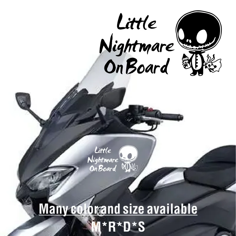 ملصقات على اللوحة من Little Nightmare لمستلزمات السيارات وإكسسوارات السيارات الخارجية وملصقات الفينيل المقاومة للماء للأطفال على متن السيارة # 79