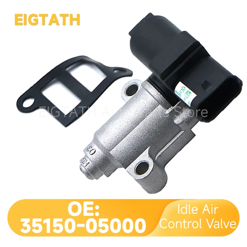 

35150-05000 Клапан регулирования воздуха холостого хода подходит для Hyundai Accent X3 LC Excel Pony Bimantara Cakra Verna Tucson Kia Carens UN, новый