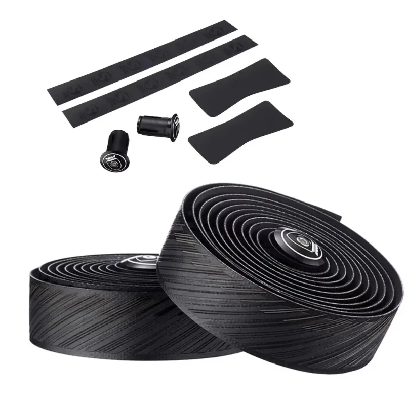 DSP Shock‑Absorbing Bicycle Handlebar Bar Tape, Anti‑Slip Soft Handle Wrap for Road Cycling Bikes