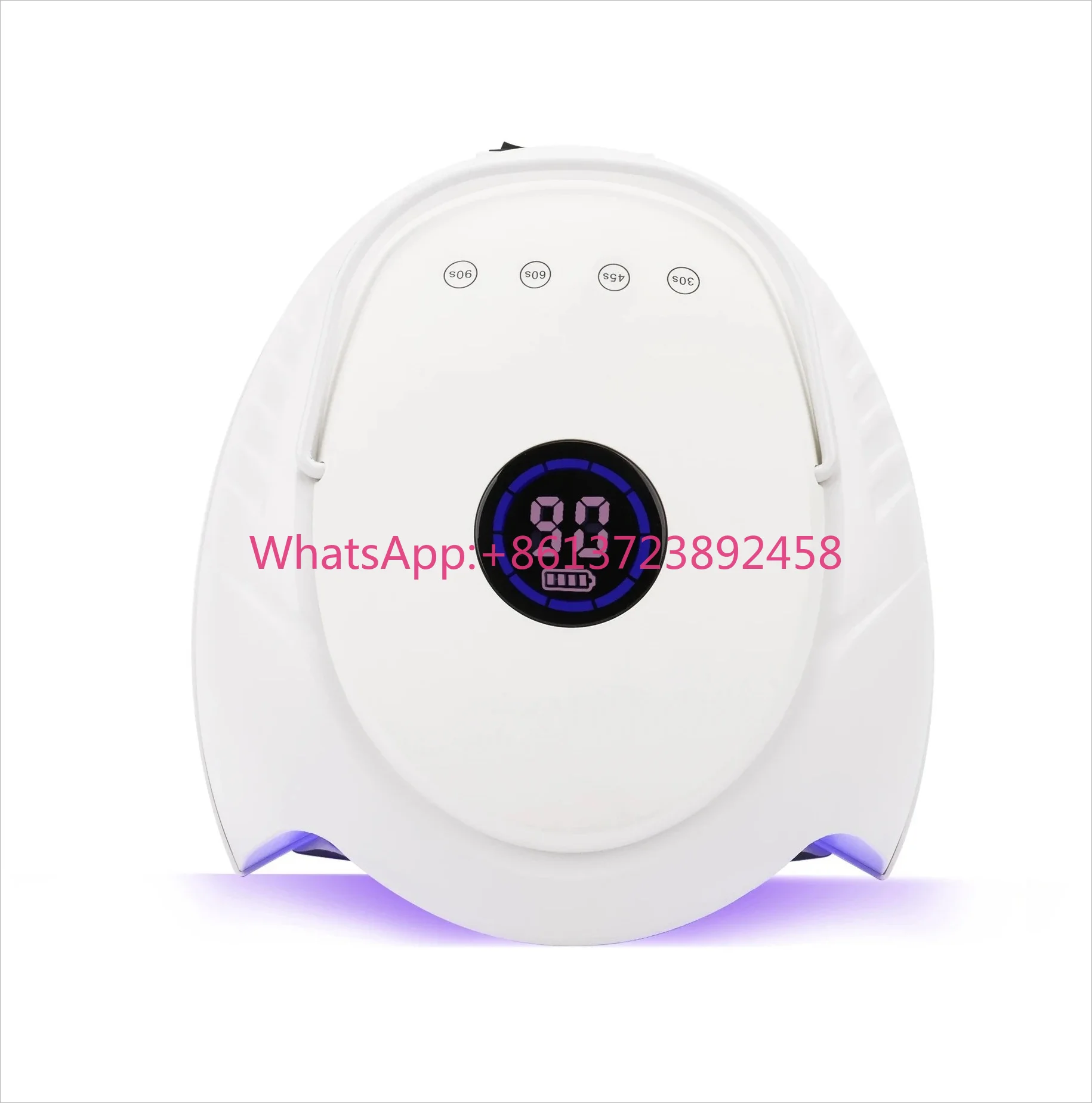 New 64w Exclusive Design Professional Rechargeable Cure Cordless Focused Beam Light Speed Flash Curing LED Nail Lamp