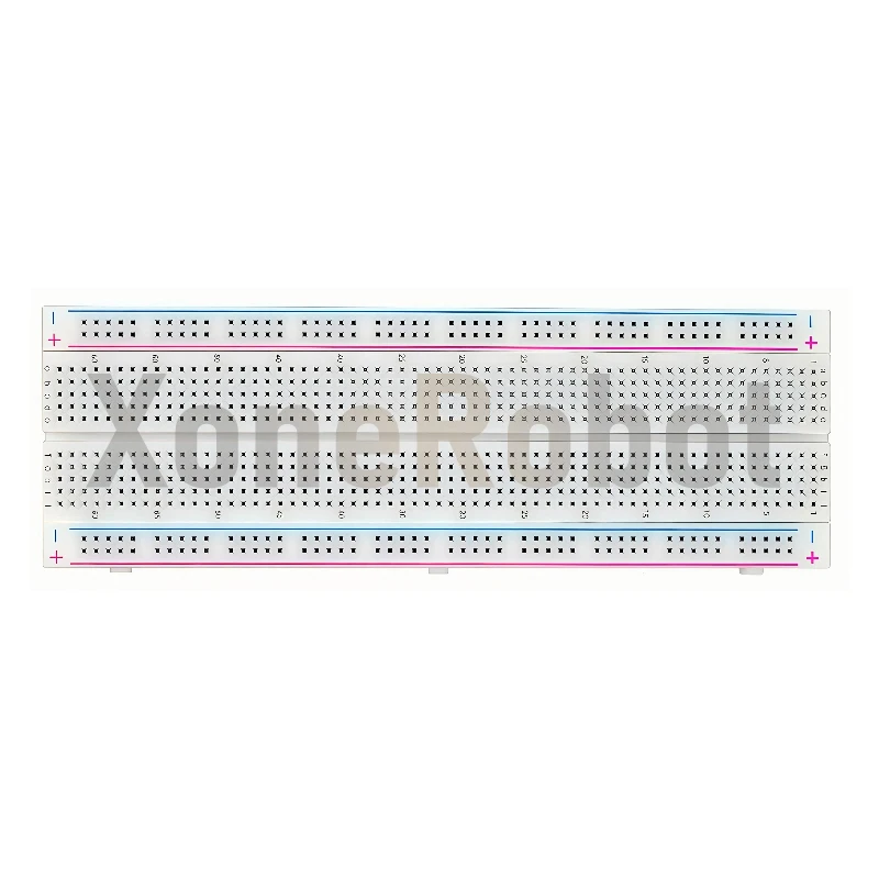 جديد MB102 اللوح 400/830 نقطة لحام PCB لوح خبز أبيض/شفاف اختبار تطوير DIY لاردوينو