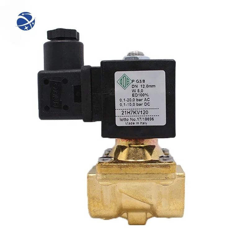 Wholesale Italy ODE 21H7KV120 21H8KV120 21H9KV180  3/8inch Solenoid valve 2/2 way N.C. With pilot control for water