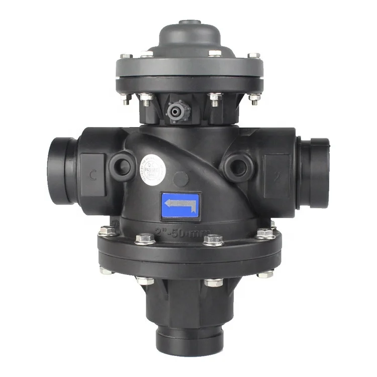 Irrigation Filter 3'' Plastic Automatic Backwash Control Valves for Filter System