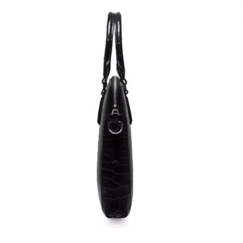 ourui new crocodile leather male  men briefcase  new  crocodile leather  Men bags  men clutch bag view 3