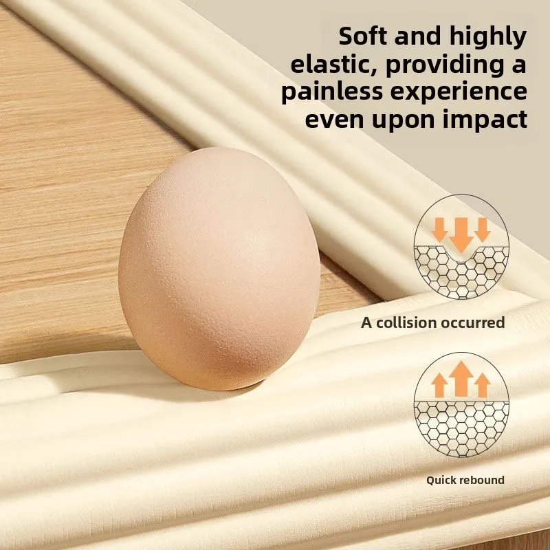 3D Anti-Collision Wall Padding Self-Adhesive Peel and Stick Headboard for Bedroom Kids