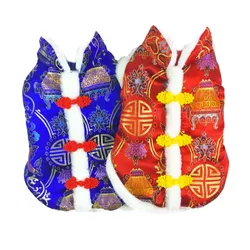 Pet New Year Clothes Large Dog Cat Festival Coat Chinese Style Pet Clothing Vest S-5XL Happy New Year Tang-suit