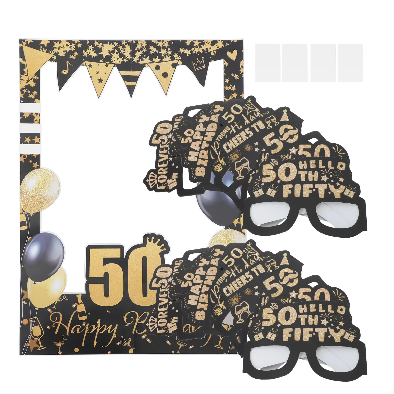 ชุดอุปกรณ์ตกแต่งงานวันเกิดครบร - Photo Booth Frame บทวิจารณ์และราคา