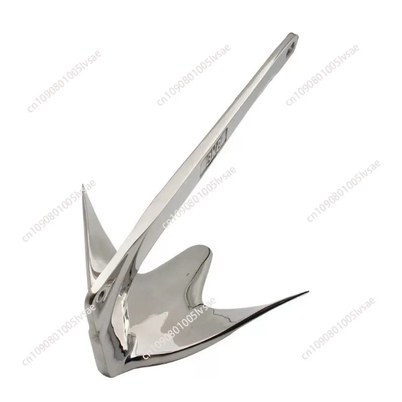 Marine Anchor Stainless Steel Boat Yacht Bruce Anchor 5, 7.5 10,15,20Kg