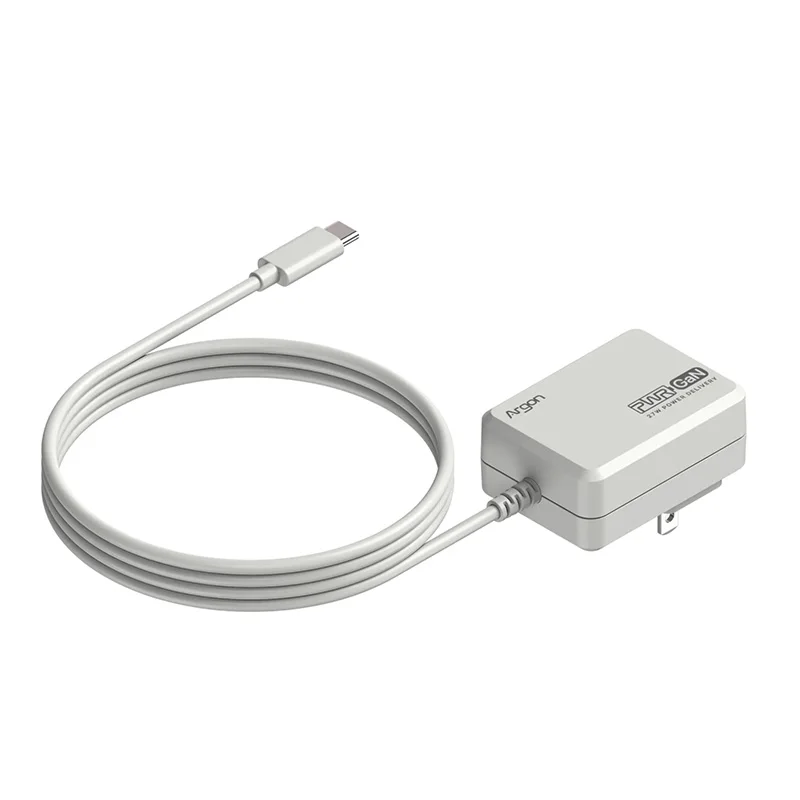 아르곤 PWR GaN USB-C PD 전원 공급 장치, 라즈베리 파이 5 용 27 와트