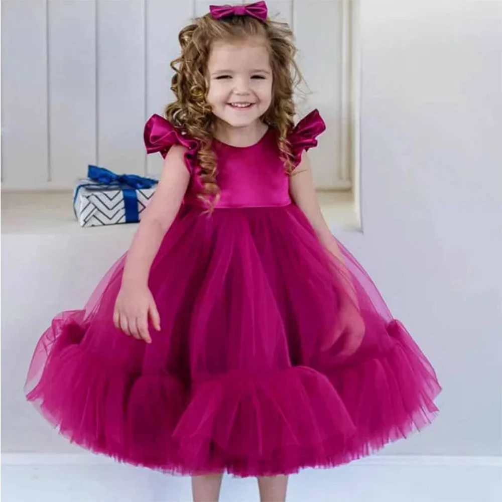 Christmas Dress For Girls Princess Costume Kids Wedding Party Dress Pageant Formal Evening Vestidos Baby Girl New Year Gown