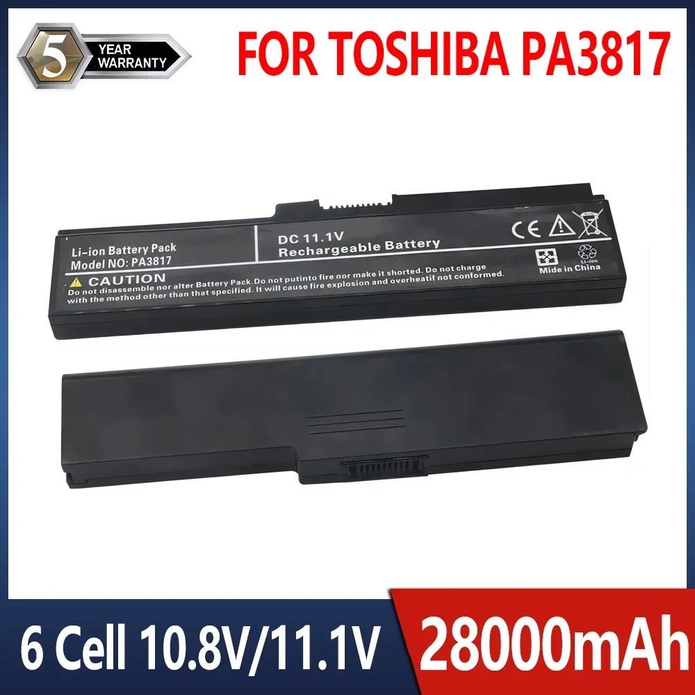 Laptop Battery For Toshiba Satellite A660 C640 C650 C655 C660 L510 L630 L640 L650 U400 PA3817U-1BRS PA3816U-1BAS