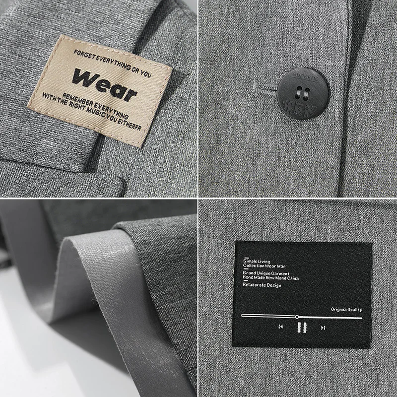 AMII سترة نسائية 2025 خريف جديد فضفاض متوسط وطويل الصلبة المرأة السترة تنوعا طويلة الأكمام السترة السيدات 12553050