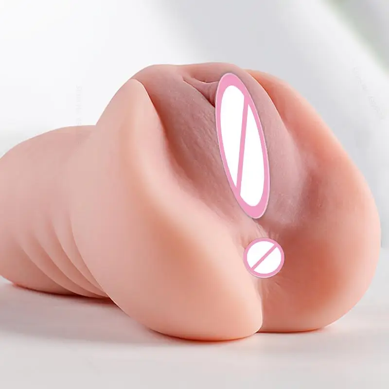 Male Masturbator Cup Erotic Sex Shop Artificial Vagina Mouth 3D Realistic Vagina Pocket Pussy Silicone Adult Sex toys for Men