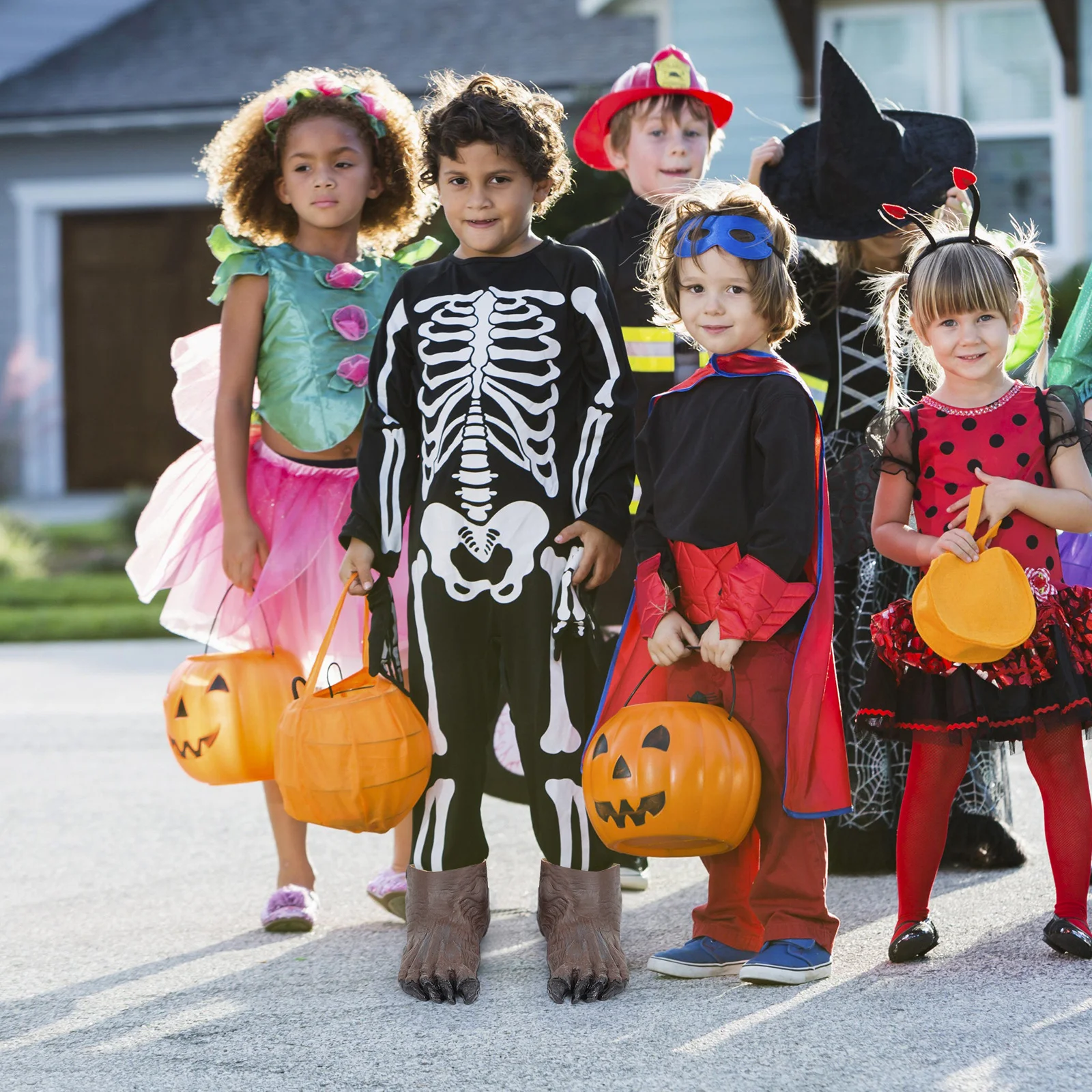 1 Para Pazurów Nakładka na Stopę Premium Halloween Lateks Karnawał Horror Straszny Podotheca Horror Podotheca