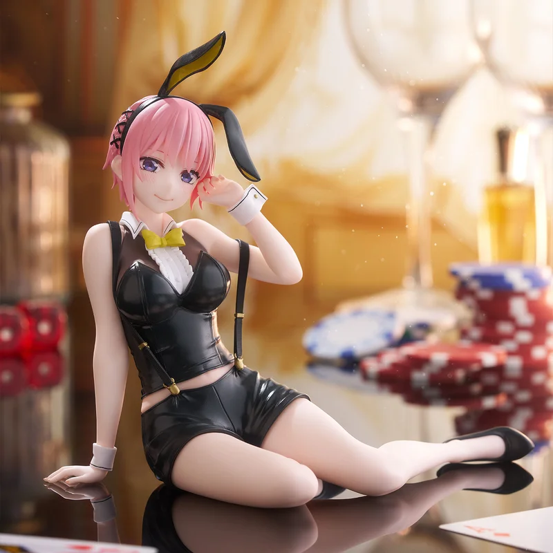 متوفر في المخزون حقيقية TAITO Gotoubun no Hanayome Nakano Ichika Nino Miku Yotsubaitsuki الأرنب فتاة جائزة الشكل نموذج جميل الهدايا