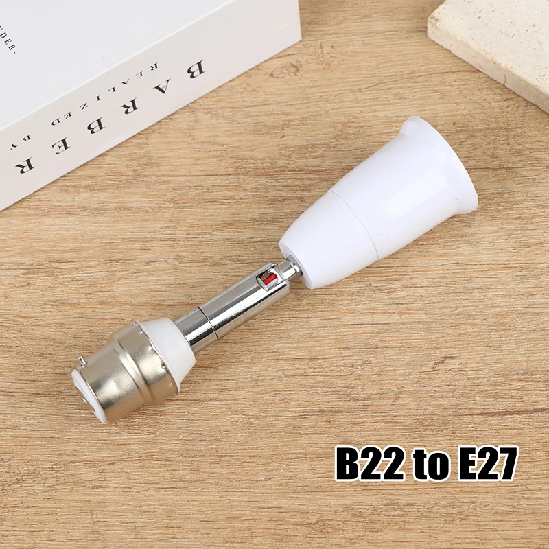 1Pc B22 To E27 Extender Screw E26 Bulb Holder Adapter 90 Drgee Rotatable Bendable Light Socket Holder Converter