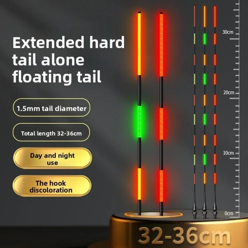 Super Bright LED Fishing Smart Float Top Ultra Sensitive Luminous Electronic Floats Buoy Induction Night Fishing Float Top