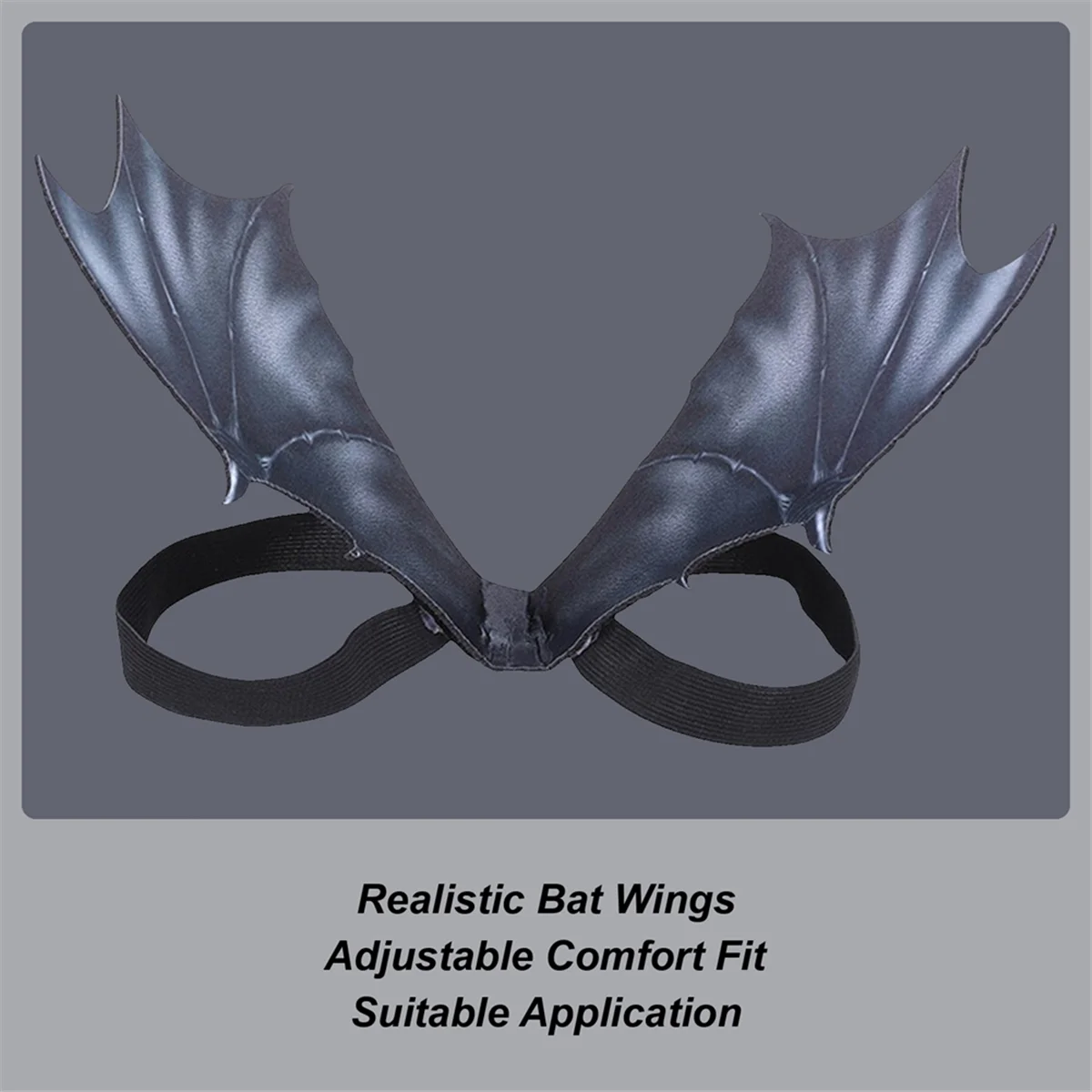 

ABJY Halloween Costumes for Dogs Halloween Dog Costume Bat Wings Outfit Festive Cosplay Props for Club Outdoor Dress Up S