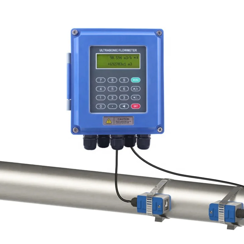 Digital Ultrasonic Flow Meter Handheld Ultrasonic Flowmeter  Fuel Unloading Flow Meter