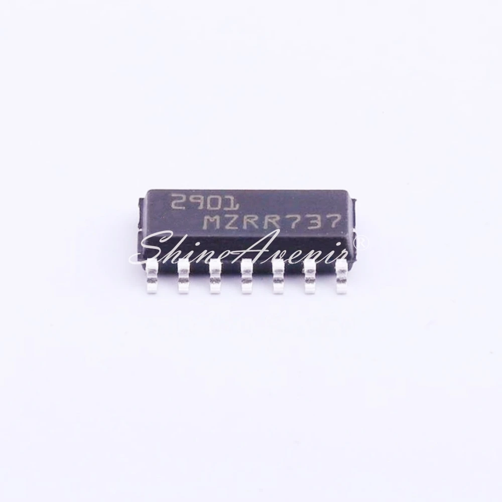 10PCS LM2901DR LM2901DT LM2902DR LM2902DT LM324DR LM324DT SOP-14 New Original