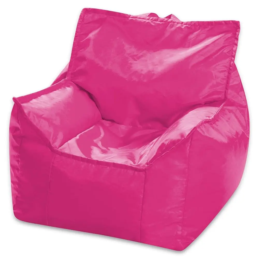 

Bean Bag Chair Structured Comfy Seat Use For Gaming, Reading And Watching Tv, Newport, Pink