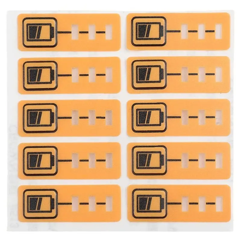 Battery Capacity Key Stickers For DCB200 DCB140 For DCB182 18V 14.4V Lithium Battery Replacement