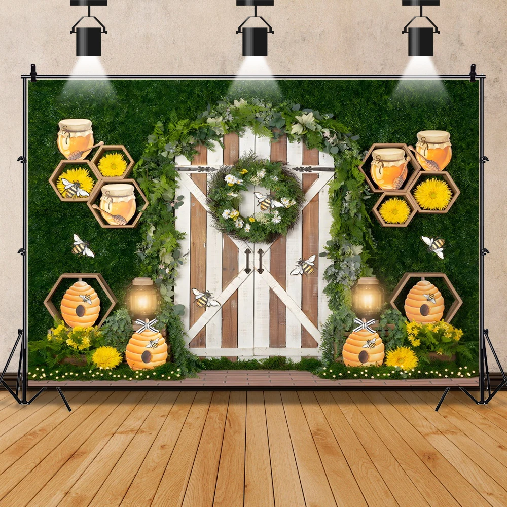 Pink Spring Easter Flowers Wedding Anniversary Photography Backdrop Party Decor Tent Baby Birthday Party Photo Background