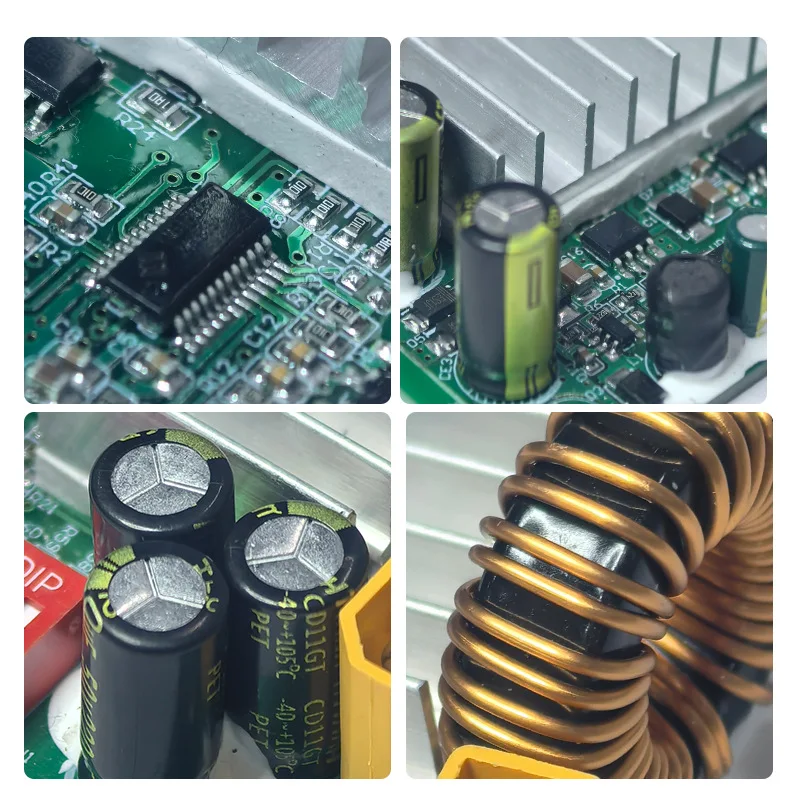 200W 15A MPPT Solar Charge Controller Module Maximum Power Point Tracking Wide Voltage for RV Camper Energy Storage Power System