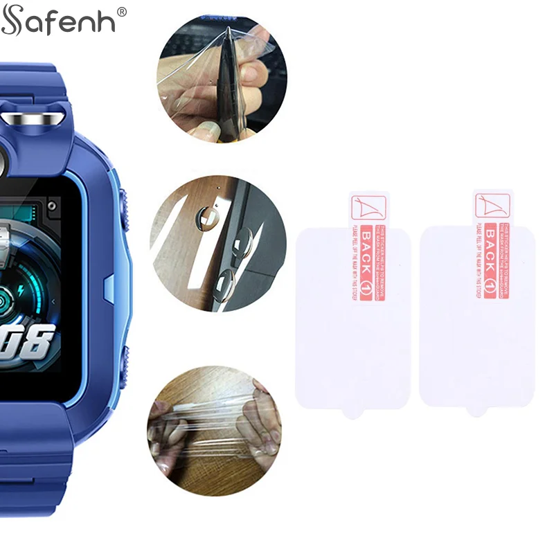 2PCS 4*3cm Screen Protector For WATCH KIDS 4 Pro Tempered Glass Film To Prevent Scratches HD Transparent Waterproof Anti-scratch