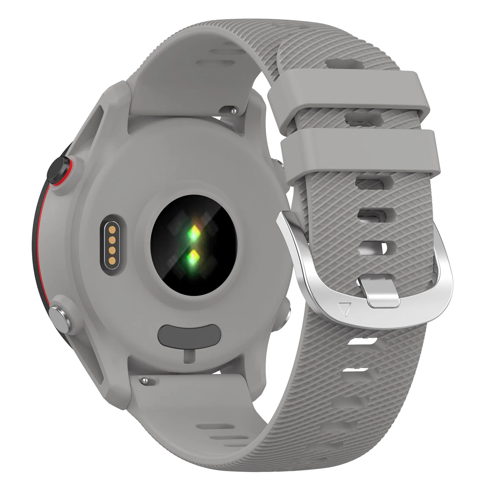 Correa de silicona de 18mm, 20mm, 22mm para Garmin Forerunner 255, 265, 570/Vivoactive 6, 5/Venu 4, 3/Instinct 3, correa Epix Pro