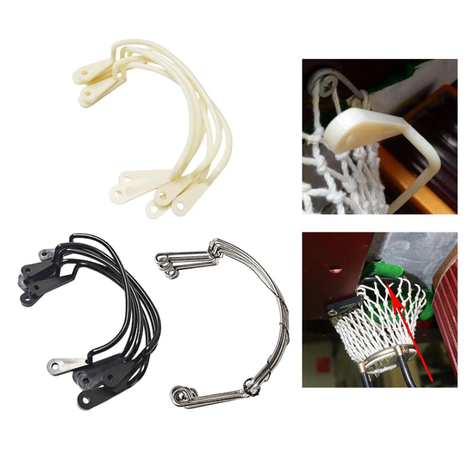 

6Pcs Pool Table Pockets Fixator Billiards Supplies for Entertainment Venues