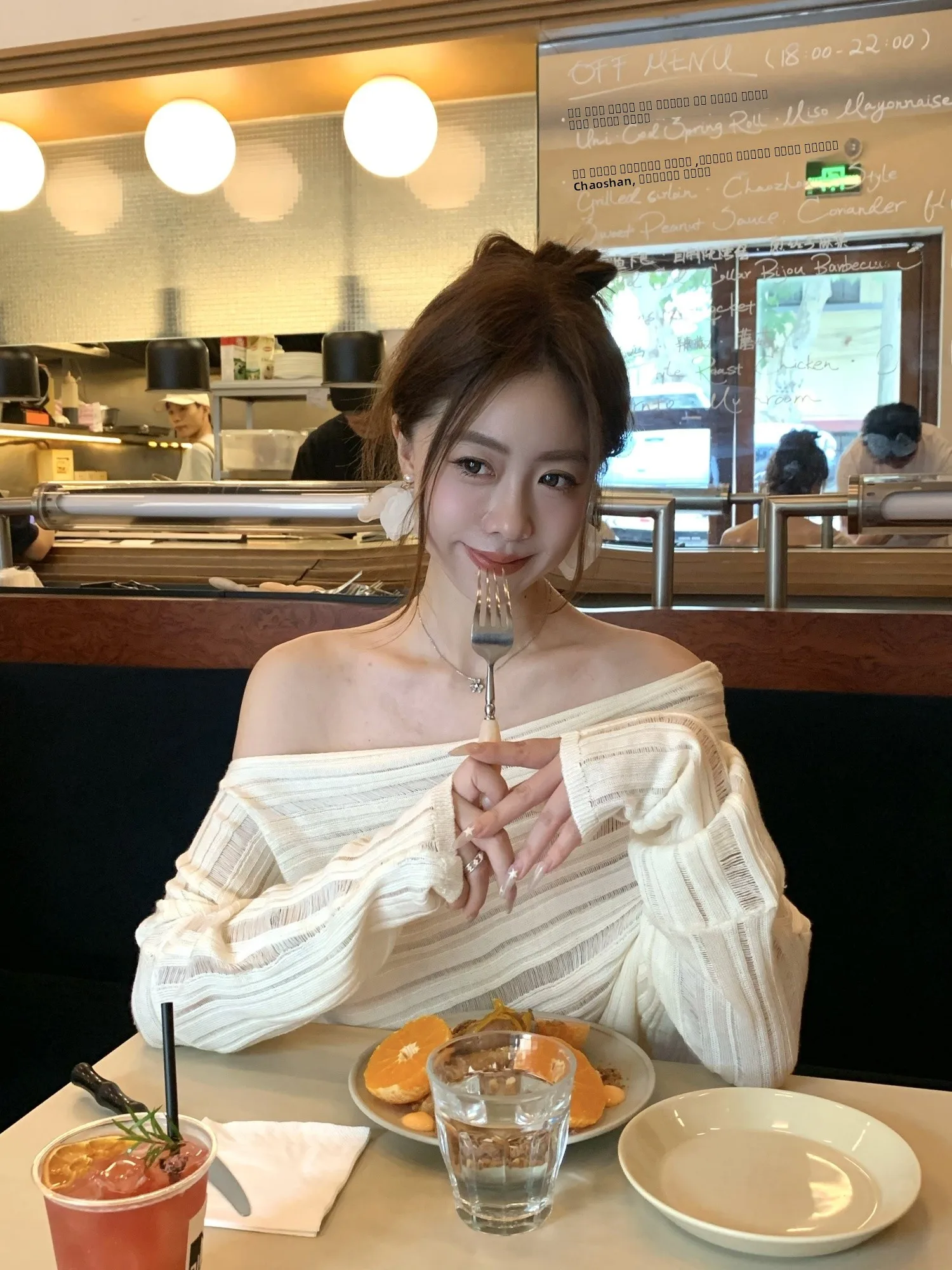 

oulder Bared Woolen Sweater for Women by Baby6 mat Lazy Oblique Collar Multi Wearing Design Warmth Emitting Spring ...