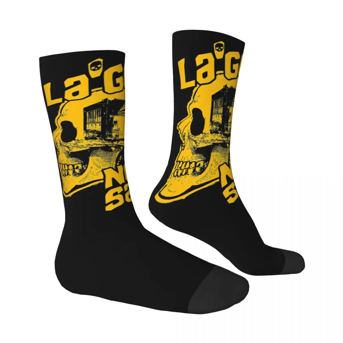 

New Men's Socks Casual La'go Never Say Die Sock Polyester Retro Goonies Graphic Women's Stockings Spring Summer Autumn Winter