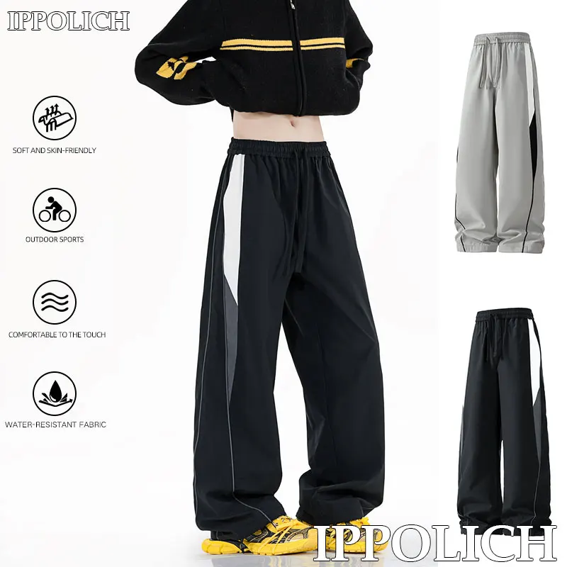 Outdoor Hosen Männer Sport Laufen Blockieren Farbe Wasserdichte Cargo Sport Hosen Outdoor Sport Wandern Casual Hosen Herbst Frühling