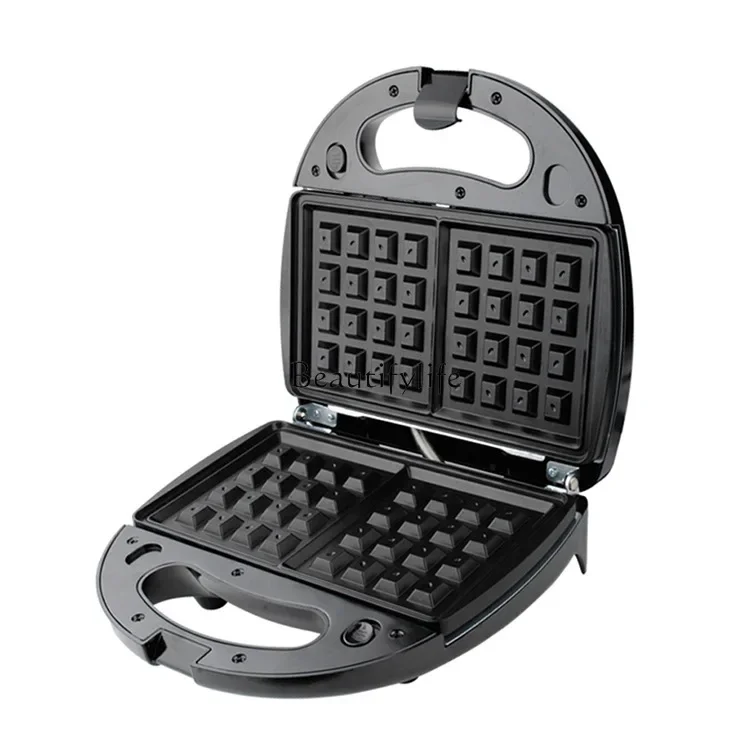 Household Exchangeable Non-stick Grilled Sandwiches Waffle Breakfast Maker Waffle Maker Multi-Function