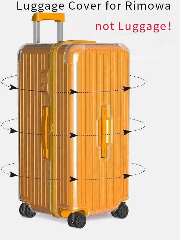 Applicable to Rimowa Essential Protective Cover Transparent Trunk Plus 31 33 Inch Rimowa Luggage Cover