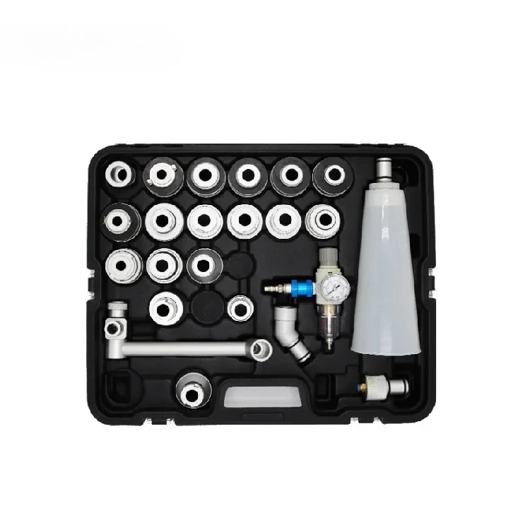 2026 24 pieces of aluminum oil filling funnel set