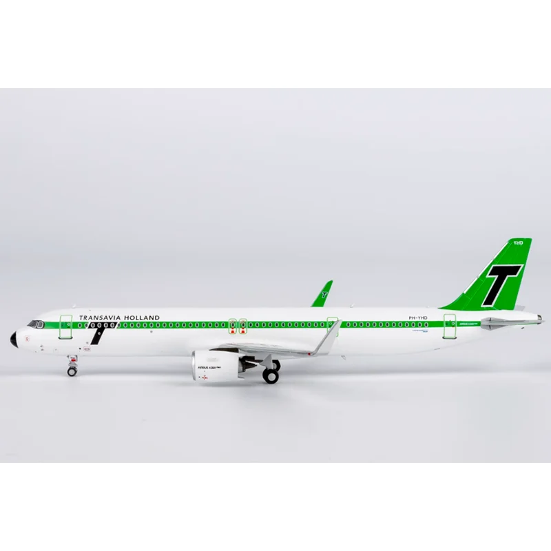 NG 1/400 スケール トランサビア航空 A321neo PH-YHD ダイキャスト合金航空機モデル コレクタブル装飾品