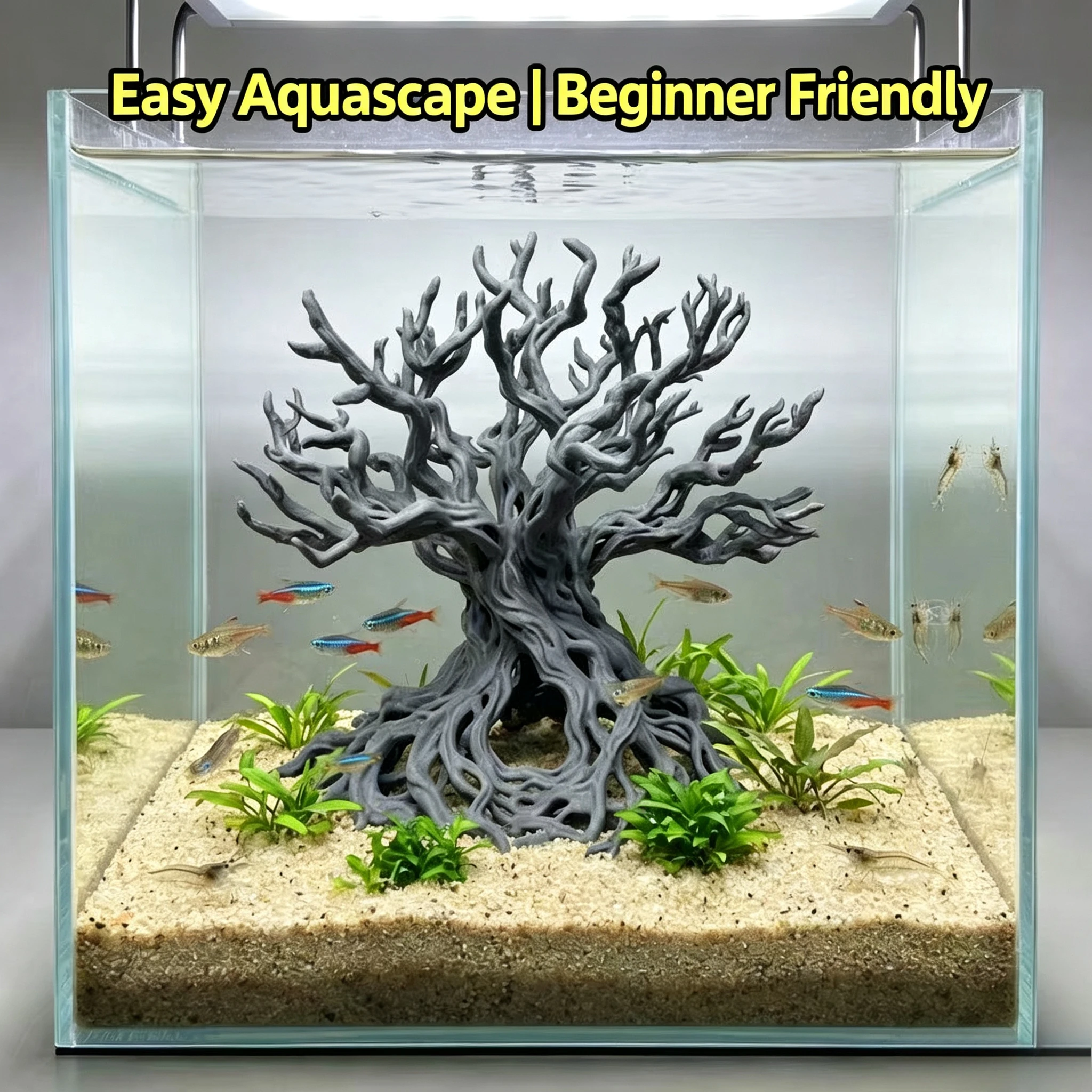 Marine Aquarium Epoxy - 3D Printing Aquarium Tree Branch Ornaments